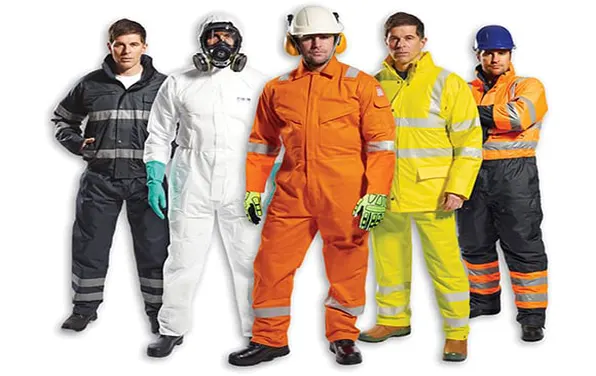 Hombres Vestidos de diferentes tipos de servicios generales